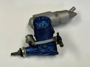 Excellent O.S. OS .46 46 LA Two Stroke Nitro RC Remote Control Airplane Engine - Picture 1 of 2