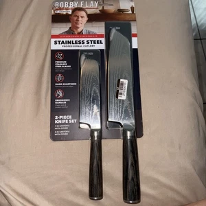 Bobby Flay 2pc Santoku Knife Set - Picture 1 of 8