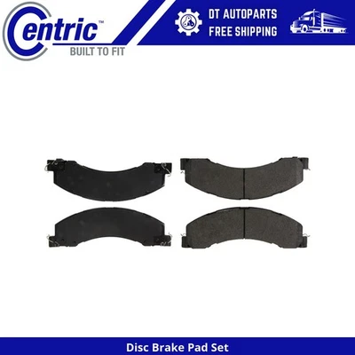 Para 2008-2009 Sterling Truck Bullet 45 | Pastilhas de freio a disco centradas | Frete rápido - Imagem 1 de 4