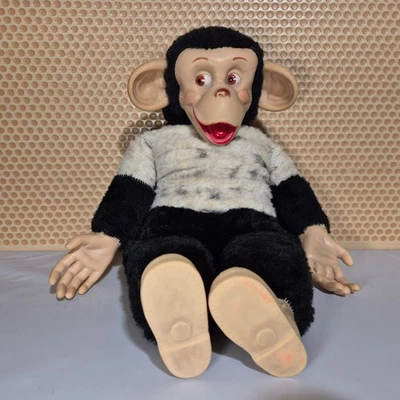 MUÑECA CARA DE GOMA ANTIGUA ORIGINAL VINTAGE ZIPPY MONKEY MR. BIM HOWDY DOODY AÑOS 50 CASI NUEVA Foto 1 de 4