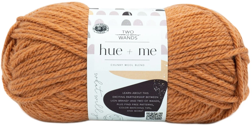 Lion Brand Hue & Me Yarn-Grapefruit - 3 Pack - Image 1 of 1
