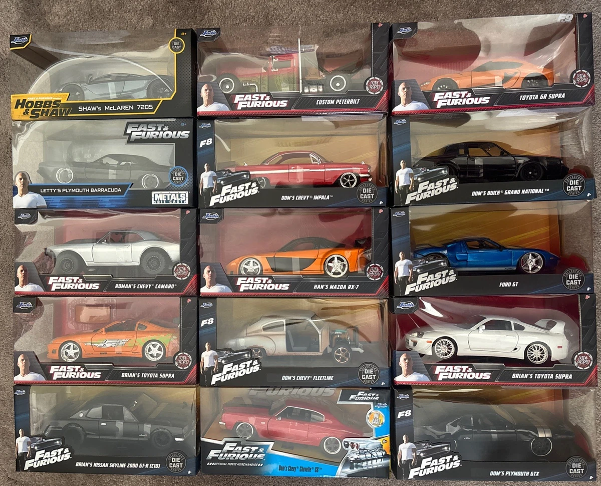 Jada Toys 1:24 Fast & Furious Diecast Cars, Trucks & Vans for sale