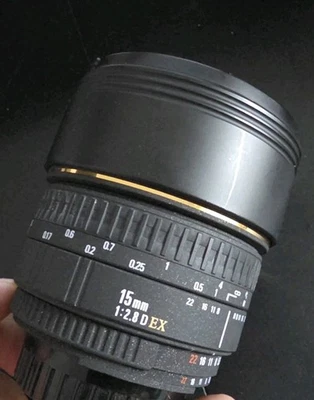 SIGMA AF 15mm f/2.8 D EX Fisheye Lens for Nikon 180 - Image 1 of 4