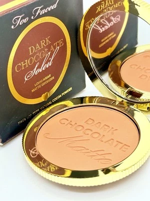 Too Faced Dark Chocolate Soleil Longwear Matte Bronzer | Full Size | NIB - Image 1 of 4