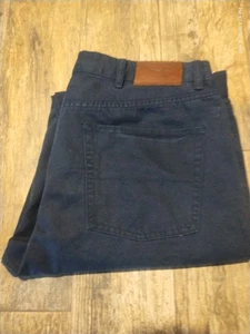 Polo Ralph Lauren Authentic Dungarees Men's Size 38x32 Blue Straight Leg - Picture 1 of 6