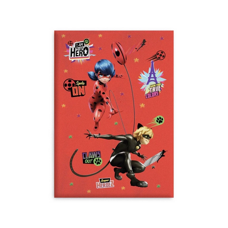 Miraculous Ladybug Polar Fleece Decke 100x140 cm – Weiche Kuscheldecke - Image 1 of 1