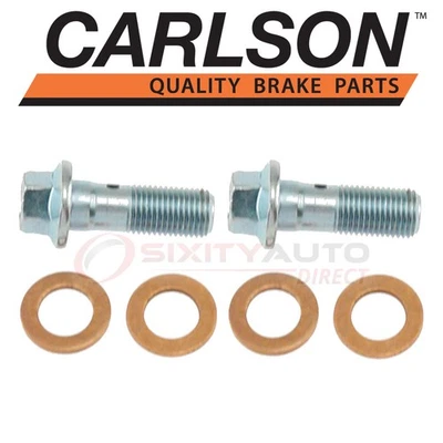 2 pc Carlson Rear Brake Hydraulic Banjo Bolt for 2015-2017 Chevrolet Volt  - im Foto 1 de 4