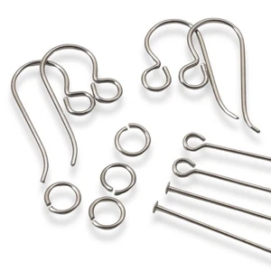 Niobium Discovery Kit Gray, Hypoallergenic Earring Starter Set Jewelry Making - Picture 1 of 8