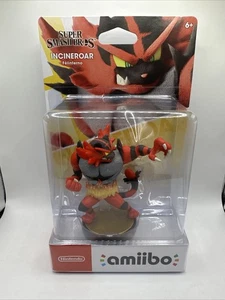 Incineroar Super Smash Bros. Pokémon Amiibo Figur Nintendo Neu in OVP - Bild 1 von 6