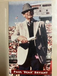 Alabama Football Paul Bear Bryant Bryant Museum card Roll Tide! - Picture 1 of 2