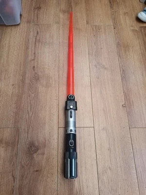 Star Wars Darth Vader Red Force Action Lightsaber Hasbro 2006 - Image 1 of 4