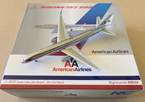 1:400 NG Models Boeing 757-200 w/ winglets American Airlines N189AN - Picture 1 of 4