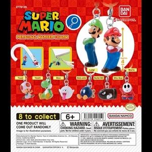 Super Mario Marcador Personal Dije Gashapon Cápsula Figura Bullet Bill Nuevo - Imagen 1 de 2