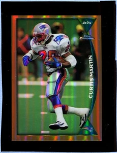 Topps 1998 refractor cromado Curtis Martin - Imagen 1 de 2