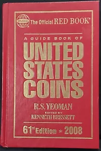 A Guide Book of United States Coins 2008 61st Edition RS Yeoman - Picture 1 of 6