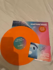 Vinyl Schallplatte Liam Payne Sunshine mit signierter Karte NEU - Bild 1 von 3