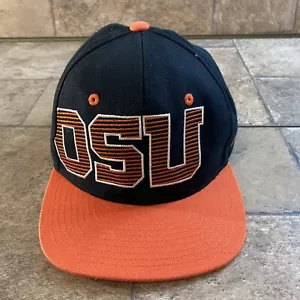 Vintage Oklahoma State University Cowboys OSU Snapback Hat Cap Zephyr Polyester - Picture 1 of 9