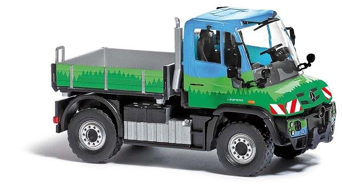 Busch 50931 - 1/87/H0 MB Unimog U430 Bavarese Bosco - Nuovo - Immagine 1 di 1