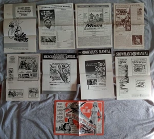 PRESSBOOK LOT - 25 Vintage pressbooks from the 1950-1960's - ALL UNCUT - Lot 1 - Picture 1 of 5