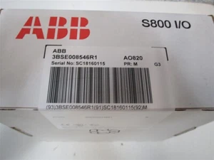 ABB 3BSE008546R1 AO820 Analog Output Control Unit S800 I/O NEW sealed - Picture 1 of 3
