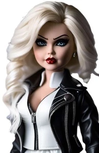 Bride of Chucky Tiffany Valentinstag Fan Art Dies ist ein Bild Größe A3 - Bild 1 von 1