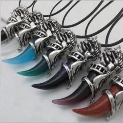 Pingente de colar de titânio Langya preto/azul/roxo  - Imagem 1 de 4