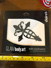 Body Art Body Adornment Sticker GLAM RRP £4.50 Claire's Claires Accessories 