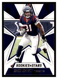 2020 Panini Rookies & Stars #26 DAVID JOHNSON Houston Texans ~C7U