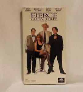 Fierce Creatures VHS 1997 British Riotous Comedy Kevin Kline Full Screen - Picture 1 of 11