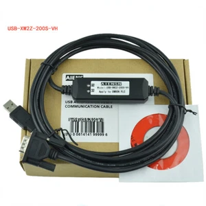 1pcs USB-XW2Z-200S-VH for Omron CJ1M CPM2A Series PLC Programming Cable 3m 9-pin - Picture 1 of 10