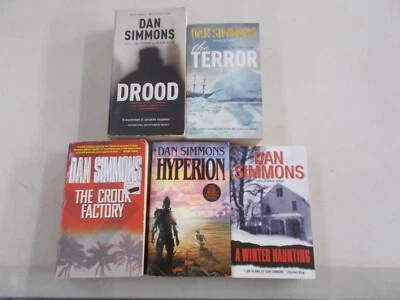*CB 5 DAN SIMMONS # PB DROOD TERROR CROOK FACTORY HYPERION WINTER HAUNTING Foto 1 de 3