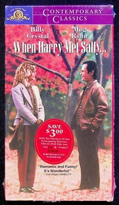 When Harry Met Sally 1989 w/ Billy Crystal Meg Ryan Movie VHS Sealed Watermarked - Picture 1 of 6