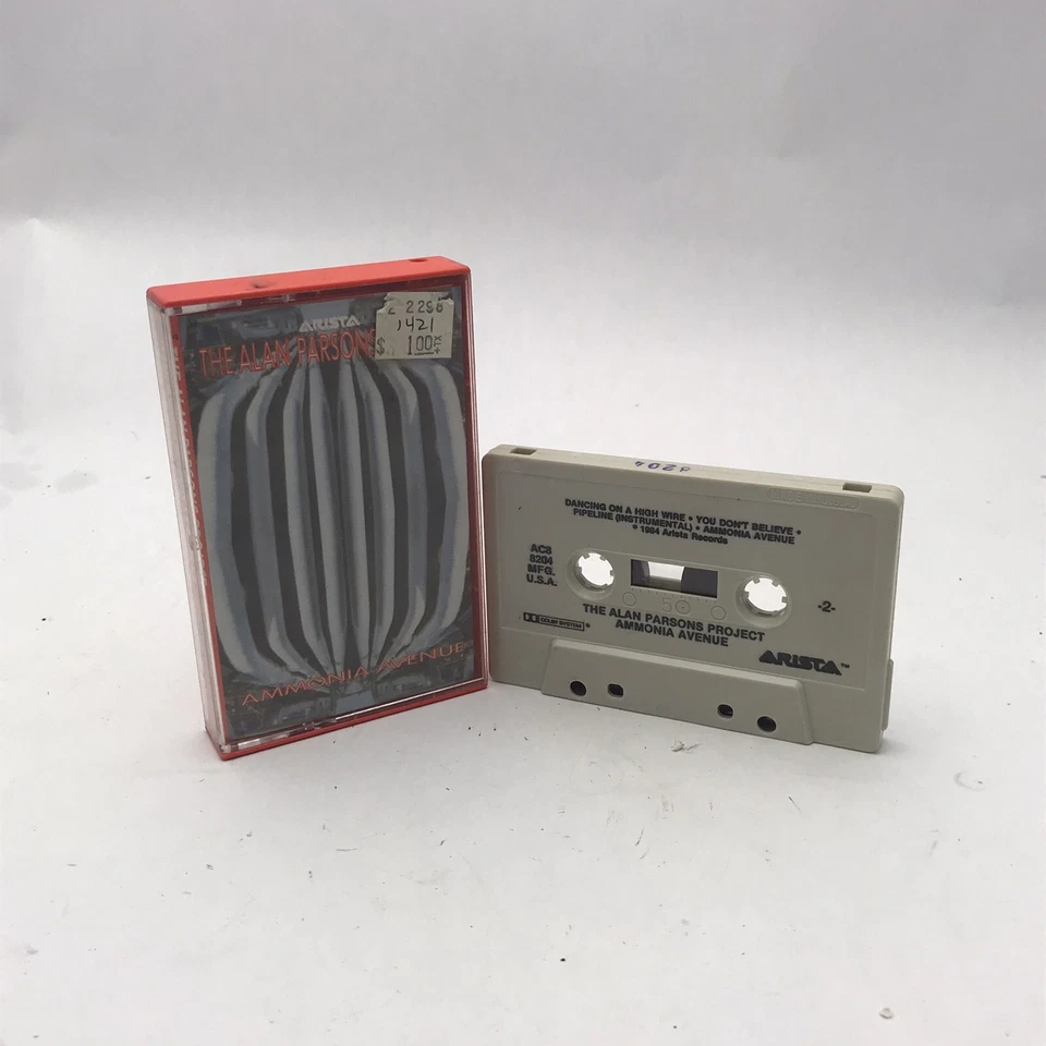 THE ALAN PARSONS PROJECT-AMMONIA AVENUE-ARISTA-1984-AC8 8204-RARE-CASSETTE!!! - Image 1 of 1