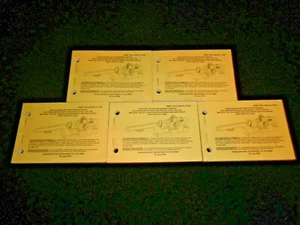 Lot of 5 Manual & Parts for M68 Sight Reflex with Quick Release Mount & Sight - Picture 1 of 1