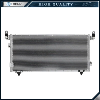 Aluminum AC A/C Condenser For 2000 2001 2002 2003 2004 2005 2006 Toyota Tundra - Image 1 of 4