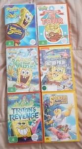 Spongebob Squarepants Dvd's Episodes & Movie Brand New To Like New - Picture 1 of 3