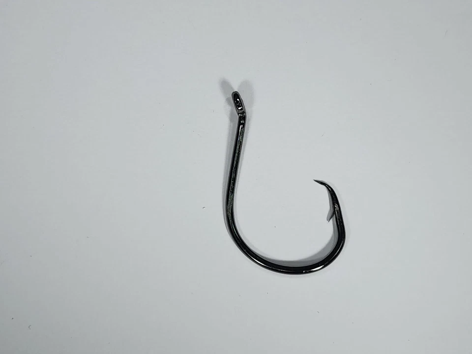Offset Octopus Circle Fishing Hooks 25 Pcs 6/0 to 10/0 - Image 1 of 2
