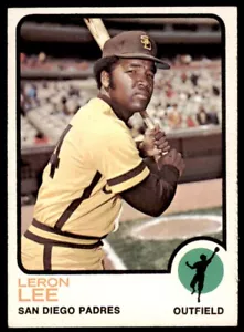 1973 Topps- Leron Lee Baseball Cards #83 - Picture 1 of 2