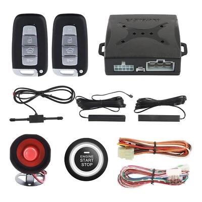 EASYGUARD PKE universal burglar alarm and remote start push button keyless start - Image 1 of 4