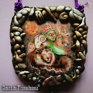 Asmodeus Talisman Magic Protection Jewelry Pendant Necklace Gothic Pagan Amulet - Picture 1 of 24