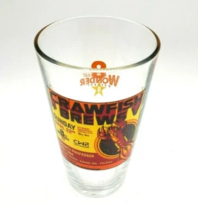8th Wonder Brewery Pint Glass Crawfish + Brews V 2018 Chali 2Na Houston Texas - Bild 1 von 7