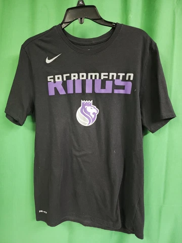 SACRAMENTO KINGS Nike Dri Fit Large L Lion NBA Black/Purple Cover