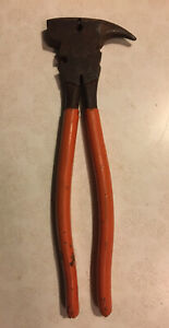 Vintage Fencing Multi-Tool Pliers Hammer Cutter 10” Long