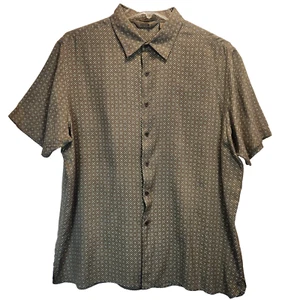 Axist Herren 100% Seide Waschbar Gr. XXL Geometrisch Mehrfarbig Leicht Freizeit - Bild 1 von 8