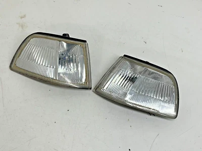 JDM HONDA CIVIC EF9 1991 CLEAR CORNER WINKERS LIGHTS  STANLEY  052-3942 - Image 1 of 4