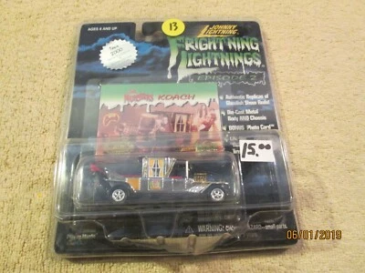 Johnny Lightning Frightning Lightnings Episode 2 Munsters Koach  EXTREMELY RARE - Image 1 of 4