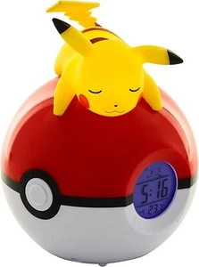TEKNOFUN Radio Rveil Veilleuse PIKACHU - Picture 1 of 3