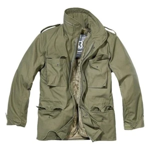BRANDIT INDIVIDUAL WEAR Men's M65 Classic Field Olive Jacket (3108-15001) - Picture 1 of 4