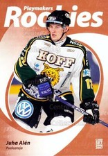 2006-07 Finnish Cardset Playmakers Rookies #9 Juha Alen
