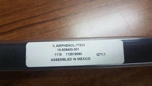 LOT OF 2 PCS. AMPHENOL 10-509400-001 112519090 Rack & Panel Connectors SIMPLEX F - Picture 1 of 2